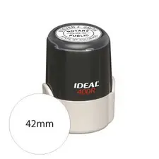 Carimbo Redondo 42mm Autotintável IDEAL Mod 400 | Alta Qualidade e Precisão