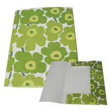 Capa 3 Abas Marimekko SMEAD 320x245mm com Elástico Verde - Organização e Estilo