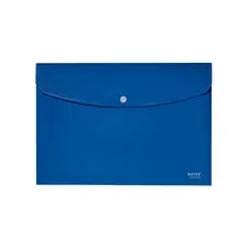 Bolsa Envelope A4 Fecho Botão Recycle Azul - LeitZ | Transporte Seguro de Documentos