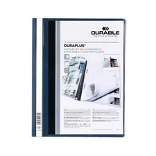 Classificador Capa Transparente Azul A4+ Durable Duraplus | Organização de Documentos