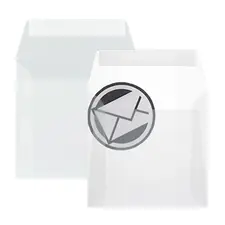 Envelopes Vegetais Transparentes 170x170mm - Pack 25 | NEUTRAL