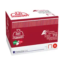 Agrafo 112 Forest 12mm para Rocamatica 114 - Caixa com 5000 unidades | Maestri