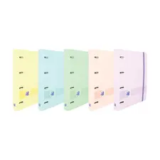 Caderno Oxford Dossier A4 Polyfoam Live&Go com Recarga Cores Pastelem | Loja BluePixel