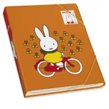 Capa A4 4 Argolas AMBAR C/Rec+Ind Miffy - Organização e Proteção de Documentos