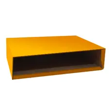Caixa de Cartão Micro P/Pasta Arquivo 310x290mm Amarelo - Cartonex | Loja BluePixel