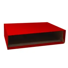 Caixa de Cartão Micro P/Pasta Arquivo 310x290 L80 Vermelha - CARTONEX | Loja online bluepixel.pt