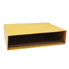 Caixa de Cartão Micro P/Pasta Arquivo 200AC 350x290mm Amarelo - CARTONEX | Loja BluePixel