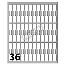 Etiquetas para Joias 46x8mm 10Fls Cod 30 Markin | Identificação e Personalização