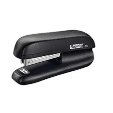 Agrafador Mini Nº10 RAPID F5 Preto - Prenda até 10 folhas com facilidade e qualidade | bluepixel.pt
