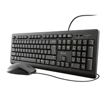 Trust Primo PT Keyboard + Mouse - Conjunto sem fios ergonómico para computador | bluepixel.pt
