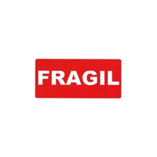 Etiquetas Fragil APLI 100x50mm Rolo 200 Unidades | Etiquetas de Qualidade para Objetos Delicados