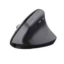 Trust Bayo+ Mouse Sem Fios Ergonómico Preto - Conforto e Sustentabilidade na Loja BluePixel