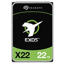 Seagate Exos X22 22TB HDD SATA 6Gb/s 7200RPM 256MB cache - Armazenamento Profissional