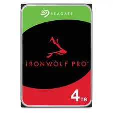 Disco Rígido Seagate IronWolf NAS 4TB 5400rpm SATA 6Gb/s 256MB Cache 3.5'' para NAS e RAID - Retail SinglePack