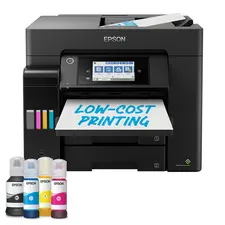Epson EcoTank ET-5855 Impressora Multifuncional A4 com Wi-Fi, LAN, 25ppm, Capacidade 550 folhas | bluepixel.pt