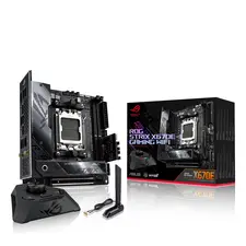 Placa-mãe ASUS ROG STRIX X670E-I GAMING WIFI AM5 mITX com suporte DDR5, M.2 e SATA | bluepixel.pt