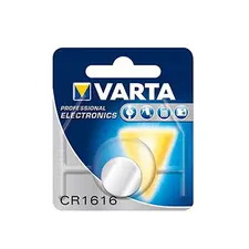 Pilhas CR1616 Lithium 3V VARTA - Bateria de substituição fiável para dispositivos eletrónicos