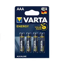 Pilhas AAA LR03 Alcalinas VARTA Energy 1.5V 1100mAh - Pack de 4 unidades