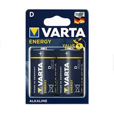Pilhas LR20 / D Alcalinas VARTA Energy 1.5V 15000mAh - 2 unidades | bluepixel.pt
