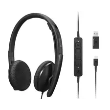 Lenovo Wired VoIP Headset para Chamadas Profissionais | Loja BluePixel