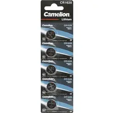 Pilhas CR1620 Lithium 3V 60mAh VELLEMAN - Pack de 5 unidades | bluepixel.pt