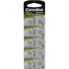 Pilhas LR726 AG2 1.5V 25mAh VELLEMAN - Pack de 10 unidades para relógios e dispositivos eletrónicos
