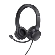 Trust HS-201 USB On Ear Headset - Som de Qualidade para PC na bluepixel.pt
