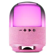 Altavoz Bluetooth MARS GAMING MS-FLOW 360 RGB Pink com 15W, Rádio FM, MicroSD e Bluetooth 5.3 | Loja BluePixel