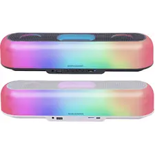 Altavoz Bluetooth MARS GAMING MSB-ORB 360 RGB Wireless 20W - Som Imersivo e Iluminação RGB