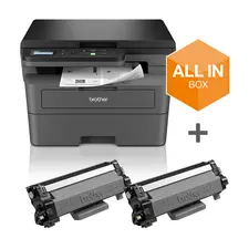 Brother DCP-L2627DWXL Monolaser Multifuncional 32ppm Wi-Fi - Loja BluePixel