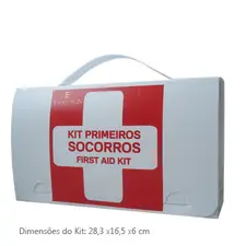 Caixa Vazia de Plástico com Pega para Primeiros Socorros - Desmontável | bluepixel.pt