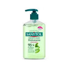 Sabonete Líquido Mãos SANYTOL Hidratante 250ml | Limpeza e Hidratação Diária