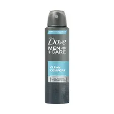 Desodorizante Spray DOVE Men Clean Comfort 200ml | Proteção e Frescura Duradoura