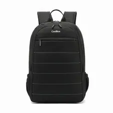 Mochila COOLBOX 15.6 Polegadas BackPack Black | Transporte Seguro e Estilo