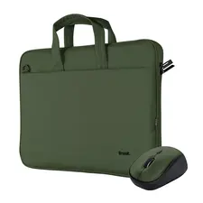 Trust Bologna Bundle Bag + Mouse Verde | Bolsa e rato de alta qualidade na bluepixel.pt