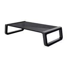 Trust Monta Glass - Suporte de Monitor em Vidro para Melhor Organização e Estilo no Escritório