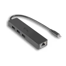 I-TEC USB C Slim HUB 3 Port com Ethernet Gigabit para MacBook Pro 2016 e mais | Loja BluePixel