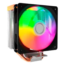 CoolBox CPU Cooler ARGB com 4 Heatpipes - Refrigeração eficiente e iluminação RGB | bluepixel.pt