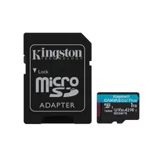 Cartão microSDXC Kingston 1TB Canvas Go Plus Gen4 200MB/s | Loja BluePixel