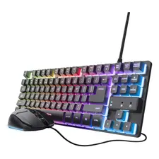 TRUST GXT798 2-IN-1 SET BLACK - Conjunto Versátil e Funcional na loja BluePixel.pt