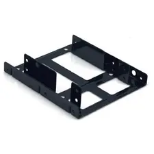 Adaptador interno COOLBOX 3.5" para 2x 2.5" Preto - Compatibilidade e instalação fácil