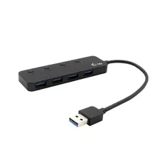 Hub USB 3.0 4 Portas com Interruptores Individuais - I-TEC Metalem | bluepixel.pt