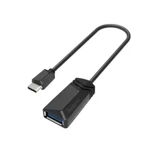 Adaptador HAMA 200312 USB Type-C para USB A 3.2 - Cabo de 0,15m para ligação rápida e segura