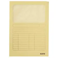 Pastas Protocolo Janela Amarelo Cx 100un - Marca 283 | Organização de Documentos