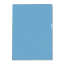 Bolsa Plástico em L A4 120mic Azul - Pack de 10 unidades | Marca 164 | BluePixel.pt