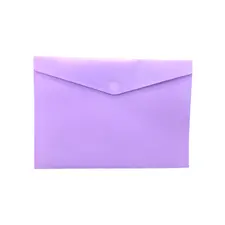Bolsa Envelope A4 Violeta Mate com Fecho Velcro | Marca 242 | Loja BluePixel