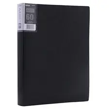 Pasta 196 com 60 Bolsas e 120 Páginas - Catálogo Eagle Preto | Loja BluePixel