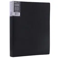 Pasta 196 com 80 Bolsas e 160 Páginas - Catálogo Eagle Preto | Loja BluePixel