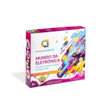 Kit Mundo da Eletrónica Ambarscience 105 - Aprenda eletrónica de forma divertida e prática