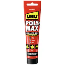 Cola e Veda Poly Max Express UHU 165g | Cola e Vedação Rápida e Forte
